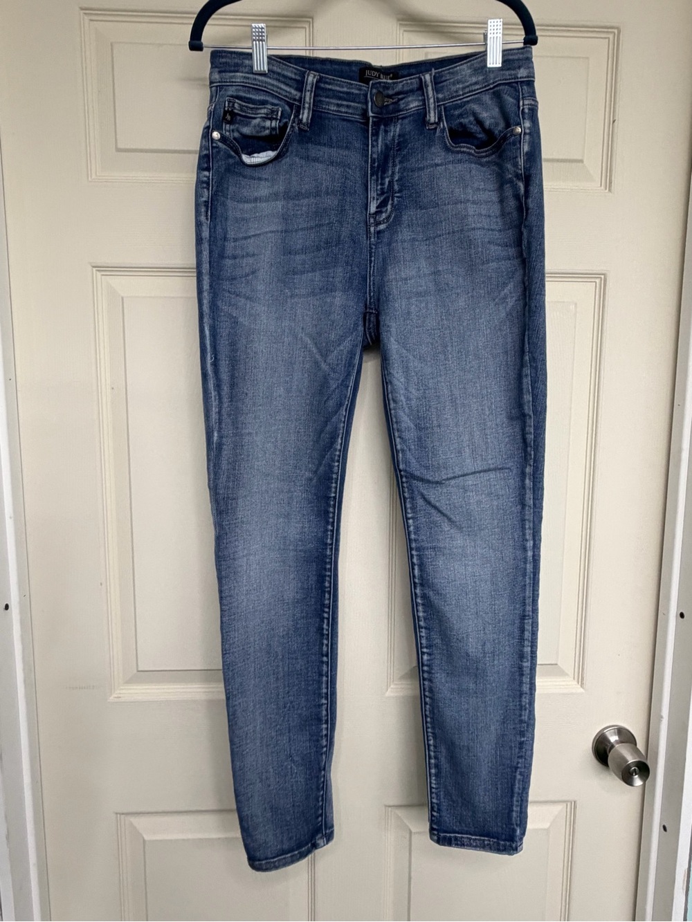 Judy Blue Medium Wash Skinny Jeans - Blue